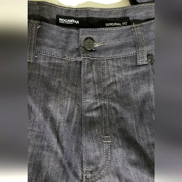 Rocawear R+, original fit men's jeans. 40x32,NWOT, cool Y2K vibe - Picture 13 of 14